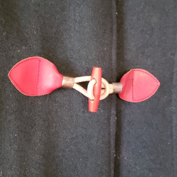 Vintage Hunter Green Pea Coat - Picture 3 of 9